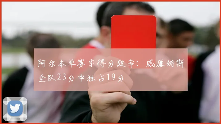 阿尔本单赛季得分效率：威廉姆斯全队23分中独占19分